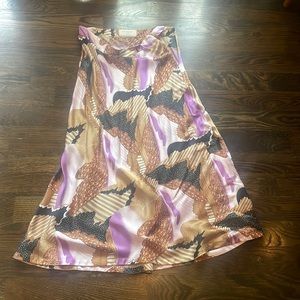Equipment Iva Silk Skirt